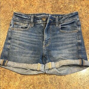 American Eagle Denim Blue Women's Shorts